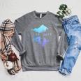 Kayak Kayak Vintage Mountains Canoe Kayak Raglan Sleeve Sweatshirt Deep Heather