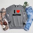 I Love Breaststroke Heart Swim Swimmer Pool Swimming Raglan Sleeve Sweatshirt Deep Heather I Love Breaststroke Heart Swim Swimmer Pool Swimming Raglan Sleeve Sweatshirt Deep Heather