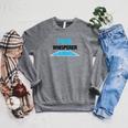 Pool Guy For Swimming Pool Boy And Pool Cleaner Raglan Sleeve Sweatshirt Deep Heather