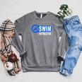 Swim Instructor Swimming Teacher Swimmer In Pool Graphic Art Raglan Sleeve Sweatshirt Deep Heather Swim Instructor Swimming Teacher Swimmer In Pool Graphic Art Raglan Sleeve Sweatshirt Deep Heather