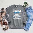 Swimmer Mother Swimming Women Swim Mom Like A Normal Mom Raglan Sleeve Sweatshirt Deep Heather Swimmer Mother Swimming Women Swim Mom Like A Normal Mom Raglan Sleeve Sweatshirt Deep Heather