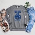 Swimmer Saying Swimming Motivation Professional Swimmer Raglan Sleeve Sweatshirt Deep Heather