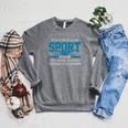 Swimmer Swimming Sports Quote Raglan Sleeve Sweatshirt Deep Heather