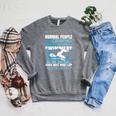 Swimming Humor Swim Raglan Sleeve Sweatshirt Deep Heather Swimming Humor Swim Raglan Sleeve Sweatshirt Deep Heather
