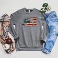 Swimming Swim Team Distressed American Flag USA Swimmer Raglan Sleeve Sweatshirt Deep Heather Swimming Swim Team Distressed American Flag USA Swimmer Raglan Sleeve Sweatshirt Deep Heather