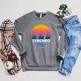 Synchronized Swimming Synchro Dad Raglan Sleeve Sweatshirt Deep Heather Synchronized Swimming Synchro Dad Raglan Sleeve Sweatshirt Deep Heather