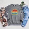 Never Underestimate An Old Man With a Canoe Retro Raglan Baseball Tee Raglan Sleeve Sweatshirt Deep Heather