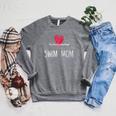 Vintage Swim Mom Shirt Swimming Family Swimmer Raglan Sleeve Sweatshirt Deep Heather Vintage Swim Mom Shirt Swimming Family Swimmer Raglan Sleeve Sweatshirt Deep Heather
