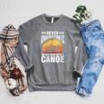 Women's Canoe Old Man Raglan Sleeve Sweatshirt Deep Heather