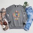Women's Canoeing Canoe Paddle Water Flatwater Recreational Raglan Sleeve Sweatshirt Deep Heather