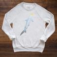 Beautiful Colors Swimming Hammerhead Shark Lovers Raglan Sleeve Sweatshirt Heather Mustard Beautiful Colors Swimming Hammerhead Shark Lovers Raglan Sleeve Sweatshirt Heather Mustard
