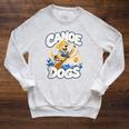 Canoe Dogs Golden Retriever Paddling Graphic Raglan Sleeve Sweatshirt Heather Mustard Canoe Dogs Golden Retriever Paddling Graphic Raglan Sleeve Sweatshirt Heather Mustard