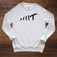 Canoe Evolution Canoeing Shirt T-Shirt Raglan Sleeve Sweatshirt Heather Mustard