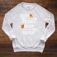 Canoe Kayak Tees Beer Paddle Repeat T-Shirt Raglan Sleeve Sweatshirt Heather Mustard Canoe Kayak Tees Beer Paddle Repeat T-Shirt Raglan Sleeve Sweatshirt Heather Mustard