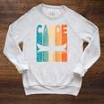 Canoe Vintage Canoeing Retro Canoe Paddling Raglan Baseball Tee Raglan Sleeve Sweatshirt Heather Mustard