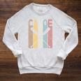 Canoe Vintage Canoeing Retro Canoe Paddling Raglan Sleeve Sweatshirt Heather Mustard