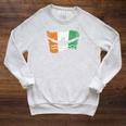 Cool Ireland Flag Vintage Irish Flag Swimmer Fly Swimming Raglan Sleeve Sweatshirt Heather Mustard Cool Ireland Flag Vintage Irish Flag Swimmer Fly Swimming Raglan Sleeve Sweatshirt Heather Mustard