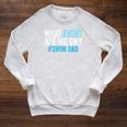 What Event Are We On Swim Dad Swimmer Father Swimming Raglan Sleeve Sweatshirt Heather Mustard What Event Are We On Swim Dad Swimmer Father Swimming Raglan Sleeve Sweatshirt Heather Mustard