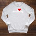 I LOVE HEART SWIMMING Raglan Sleeve Sweatshirt Heather Mustard I LOVE HEART SWIMMING Raglan Sleeve Sweatshirt Heather Mustard
