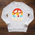 Pool Guy Swimming Attendant Attendants Rescuer Raglan Sleeve Sweatshirt Heather Mustard
