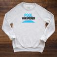 Pool Guy For Swimming Pool Boy And Pool Cleaner Raglan Sleeve Sweatshirt Heather Mustard