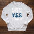 Repeat Yes Swim Coaching Swimming Coaches Raglan Sleeve Sweatshirt Heather Mustard Repeat Yes Swim Coaching Swimming Coaches Raglan Sleeve Sweatshirt Heather Mustard