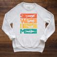 Retro Vintage Swimming For Swimmers Raglan Sleeve Sweatshirt Heather Mustard Retro Vintage Swimming For Swimmers Raglan Sleeve Sweatshirt Heather Mustard