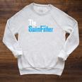 The SwimFather Saying Tee For Swimming Fatehrs Raglan Sleeve Sweatshirt Heather Mustard The SwimFather Saying Tee For Swimming Fatehrs Raglan Sleeve Sweatshirt Heather Mustard