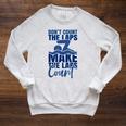 Swimmer Saying Swimming Motivation Professional Swimmer Raglan Sleeve Sweatshirt Heather Mustard