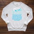 Swimmers Do More Kicks I For Swimming Lovers Raglan Sleeve Sweatshirt Heather Mustard