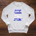 Swimming Goggles Saying Swim Team Gear Raglan Sleeve Sweatshirt Heather Mustard