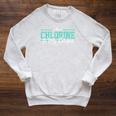 Swimming Humor Swimmer Chlorine Joke Swim Raglan Sleeve Sweatshirt Heather Mustard Swimming Humor Swimmer Chlorine Joke Swim Raglan Sleeve Sweatshirt Heather Mustard