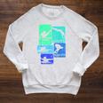 Swimming Swimmers Raglan Sleeve Sweatshirt Heather Mustard Swimming Swimmers Raglan Sleeve Sweatshirt Heather Mustard