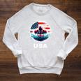 Swimming United States American Swimming Apparel Swimming Raglan Sleeve Sweatshirt Heather Mustard Swimming United States American Swimming Apparel Swimming Raglan Sleeve Sweatshirt Heather Mustard