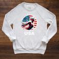 Swimming United States Apparel American Flag Swimming Raglan Sleeve Sweatshirt Heather Mustard Swimming United States Apparel American Flag Swimming Raglan Sleeve Sweatshirt Heather Mustard