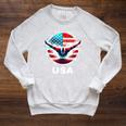 Swimming United States Shirt With American Flag Swimming Raglan Sleeve Sweatshirt Heather Mustard Swimming United States Shirt With American Flag Swimming Raglan Sleeve Sweatshirt Heather Mustard