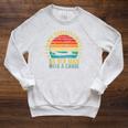 Never Underestimate An Old Man With a Canoe Retro Sleeveless Raglan Sleeve Sweatshirt Heather Mustard Never Underestimate An Old Man With a Canoe Retro Sleeveless Raglan Sleeve Sweatshirt Heather Mustard