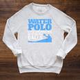 Water Polo Like Swimming But With Balls T-Shirt Raglan Sleeve Sweatshirt Heather Mustard Water Polo Like Swimming But With Balls T-Shirt Raglan Sleeve Sweatshirt Heather Mustard