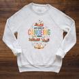 Women's Canoeing Canoe Paddle Water Flatwater Recreational Raglan Sleeve Sweatshirt Heather Mustard