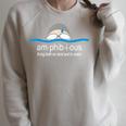 Amphibious Swimming Raglan Sleeve Sweatshirt Heather Forest Amphibious Swimming Raglan Sleeve Sweatshirt Heather Forest