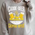 Canoe Beer Campfire Repeat Kayak Canoe Raglan Sleeve Sweatshirt Heather Forest Canoe Beer Campfire Repeat Kayak Canoe Raglan Sleeve Sweatshirt Heather Forest