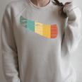 Canoe Canoeing Retro Vintage Raglan Sleeve Sweatshirt Heather Forest