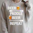 Canoe Kayak Tees Beer Paddle Repeat T-Shirt Raglan Sleeve Sweatshirt Heather Forest Canoe Kayak Tees Beer Paddle Repeat T-Shirt Raglan Sleeve Sweatshirt Heather Forest