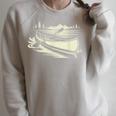 Canoe Tripper Loading Portage Pack First Light Raglan Sleeve Sweatshirt Heather Forest