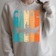Canoe Vintage Canoeing Retro Canoe Paddling Raglan Baseball Tee Raglan Sleeve Sweatshirt Heather Forest