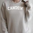 Canoein' Raglan Sleeve Sweatshirt Heather Forest