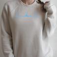 Cool Kayaking Heartbeat Canoe Boating Kayaks Outdoor Sport Raglan Sleeve Sweatshirt Heather Forest