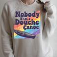 Don’t Be a Douche Canoe Saying Raglan Sleeve Sweatshirt Heather Forest Don’t Be a Douche Canoe Saying Raglan Sleeve Sweatshirt Heather Forest