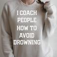 HILARIOUS TEACHER QUOTE SWIMMING COACH SWIM INSTRUCTOR Raglan Sleeve Sweatshirt Heather Forest HILARIOUS TEACHER QUOTE SWIMMING COACH SWIM INSTRUCTOR Raglan Sleeve Sweatshirt Heather Forest