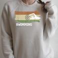 India Swimming Swimmer Water Sports Swimming Raglan Sleeve Sweatshirt Heather Forest India Swimming Swimmer Water Sports Swimming Raglan Sleeve Sweatshirt Heather Forest
